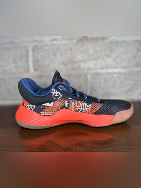 Adidas D.O.N. Spider-Man Black Red Basketball Kid Shoes Size 6